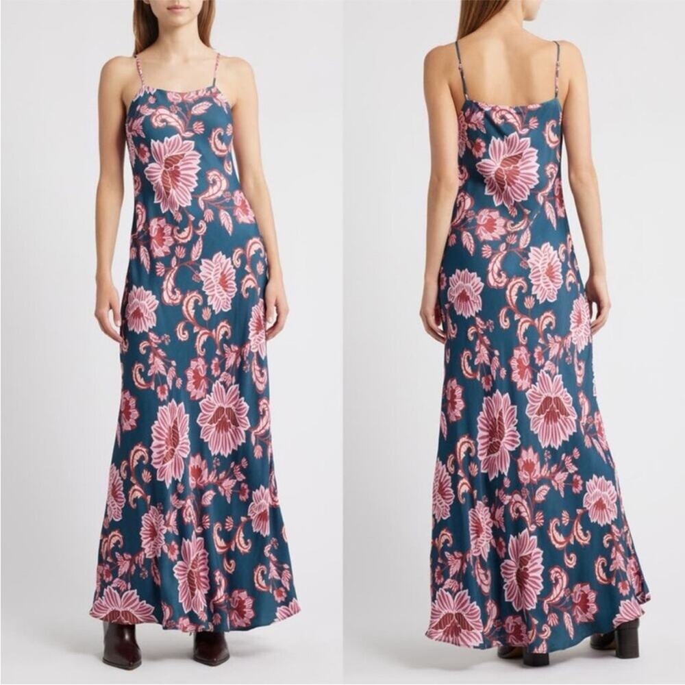 Farm Rio Flower Delicacy Paisley Slipdress - Picture 3 of 10